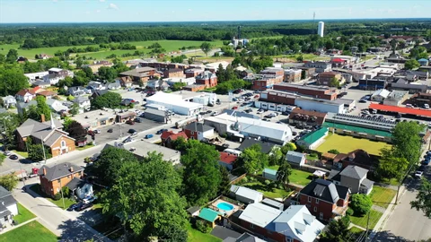 Aerial view of Hodgenville, Kentucky – Nunn Psychiatric Care Telemedicine Services